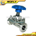 SS316L sanitary pneumatic diaphragm valve